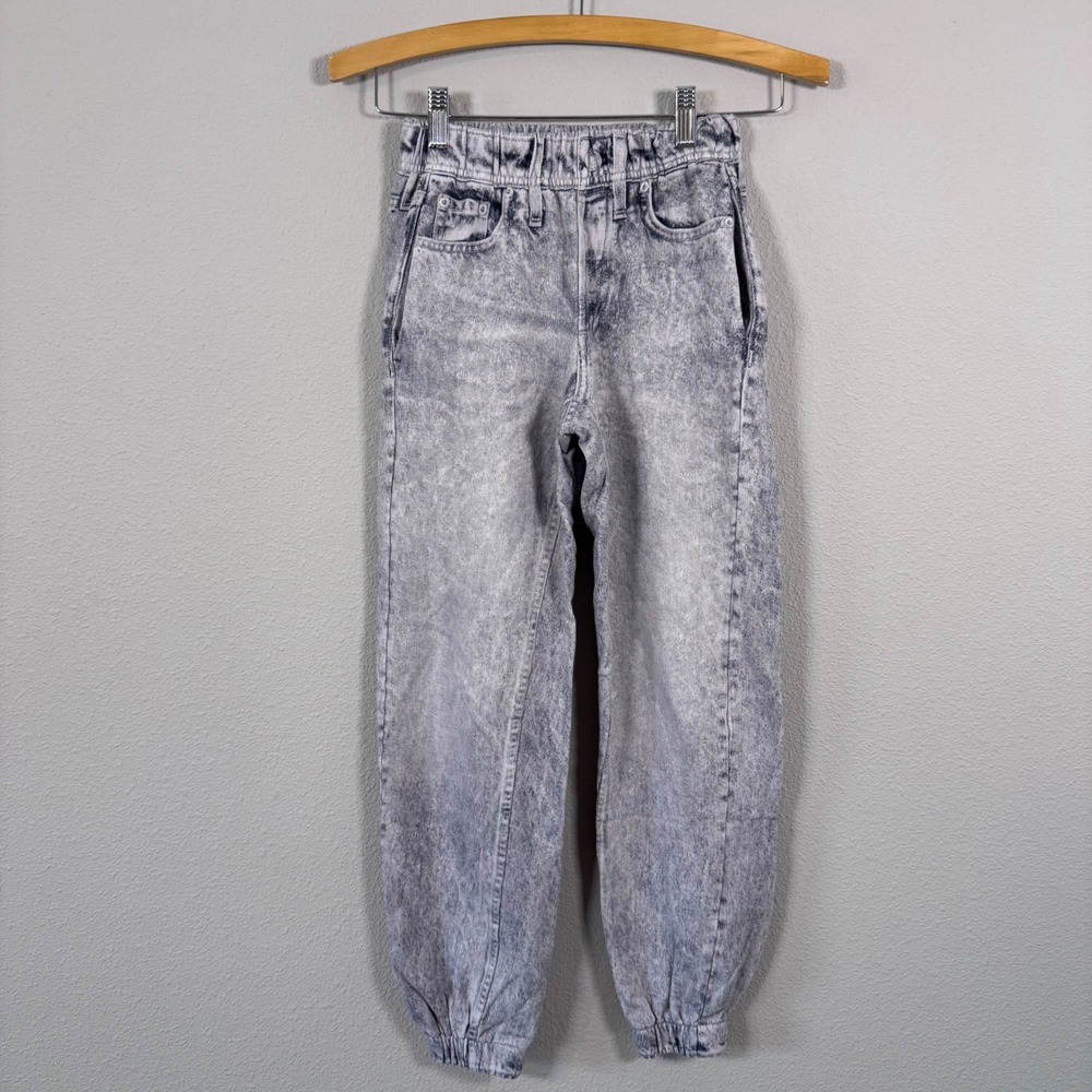 Rag & Bone Miramar Jogger Sweatpant Jeans Acid Wash Indie Sleaze 90's Grunge XXS